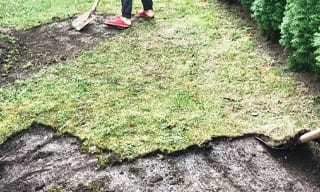 Снятие дерна старого газона в Лабинске – от 511 руб. | 2Землекопа-Лбк